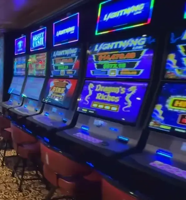 Lightning Link: Dragon's Riches, Mighty Cash cabinets in the Quantum of the Seas walkthrough.