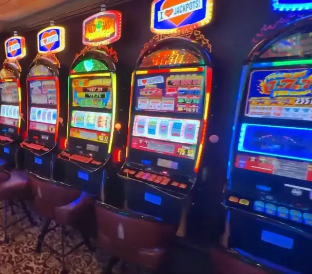 I Love Jackpots cabinets in the Quantum of the Seas walkthrough.