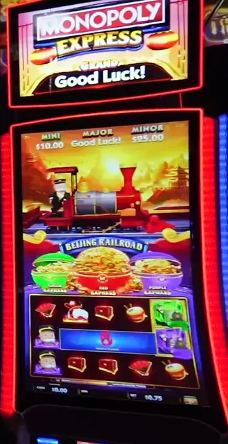 Monopoly Express Beijing Railroad cabinets in the Grandeur of the Seas walkthrough.