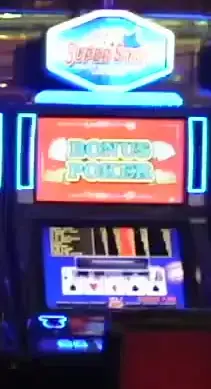 Bonus Poker cabinets in the Grandeur of the Seas walkthrough.