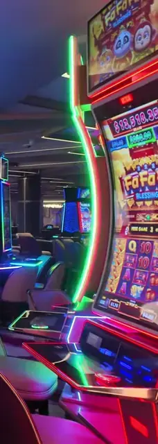 Fa Fa Fa Blessing cabinet in the Wonder of the Seas casino walkthrough.