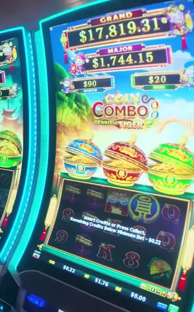 Coin Combo: Terrific Tiger cabinet in the Wonder of the Seas casino walkthrough.