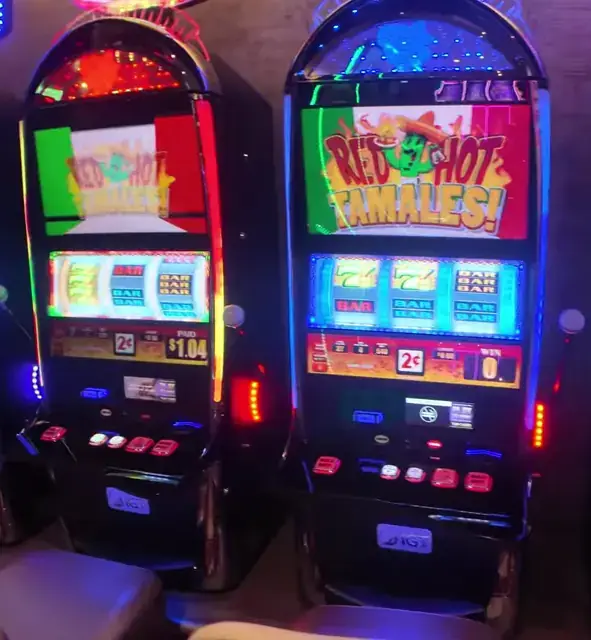Red Hot Tamales! cabinet in the Wonder of the Seas casino walkthrough.