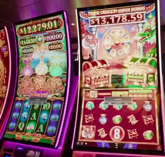 Mystery Lamp, Tiger and Dragon Super Bonus cabinets in the Brilliance of the Seas walkthrough.