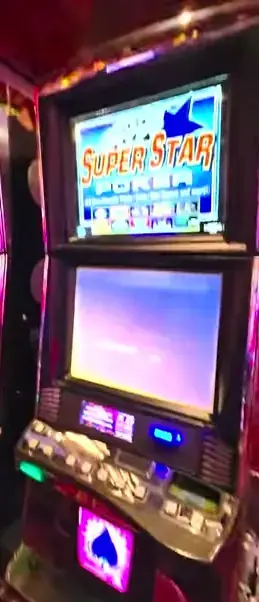 Super Star Poker cabinets in the Explorer of the Seas walkthrough.