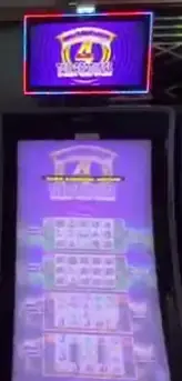 Triple Fortunes title above a Celebrity Infinity slot cabinet