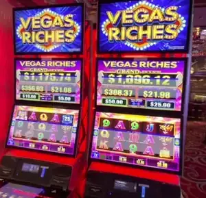Vegas Riches titles on Celebrity Infinity slot cabinets