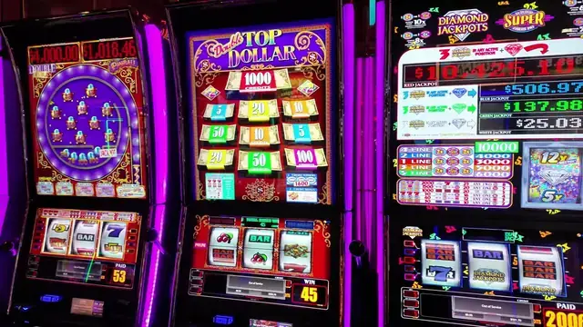 Double Pinball, Double Top Dollar, Diamond Jackpots 5x cabinets in the Freedom of the Seas walkthrough.