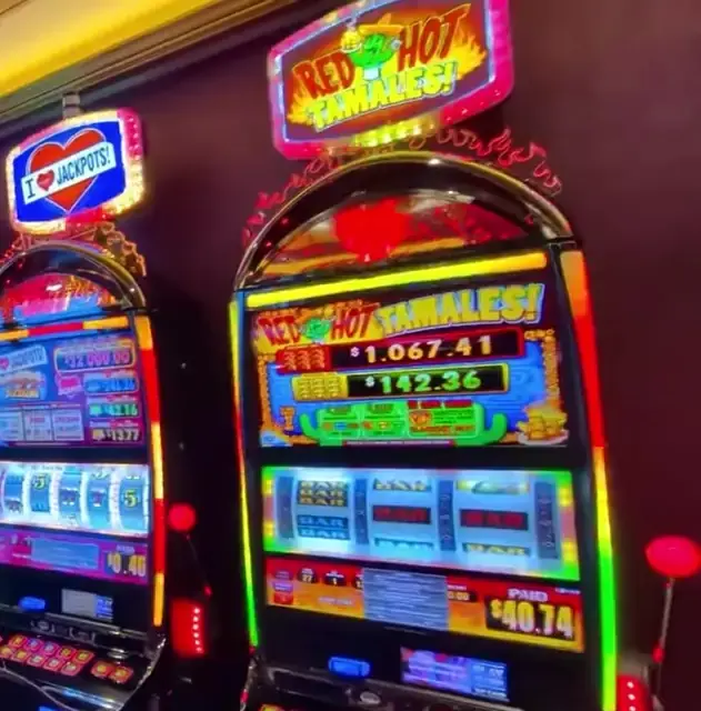 Red Hot Tamales machine cabinet visible in the credited ship casino walkthrough.