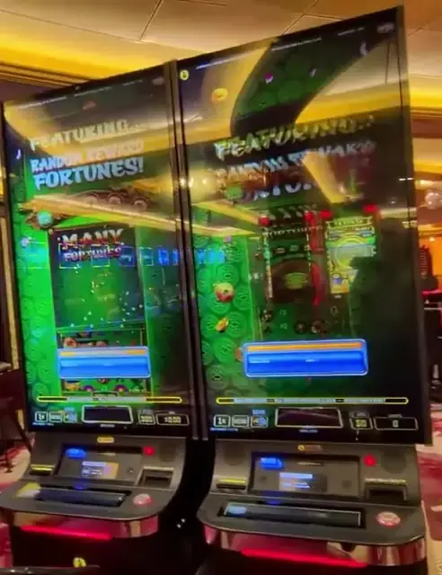 Many Fortunes machine cabinet visible in the credited ship casino walkthrough.