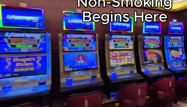 Lightning Link machine cabinet visible in the credited ship casino walkthrough.