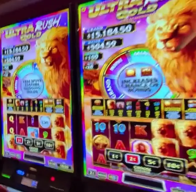 Ultra Rush Gold machine cabinet visible in the credited ship casino walkthrough.