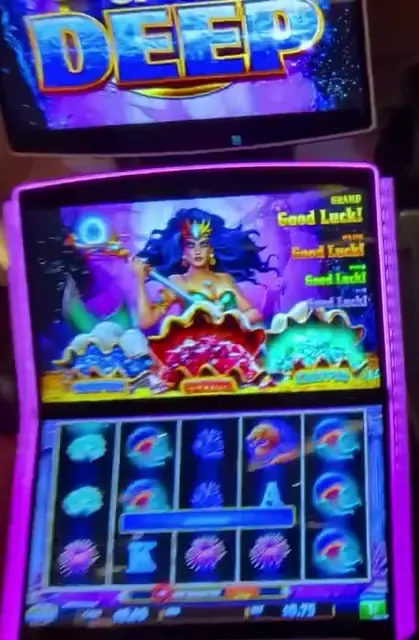 Legends of the Deep machine cabinet visible in the credited ship casino walkthrough.