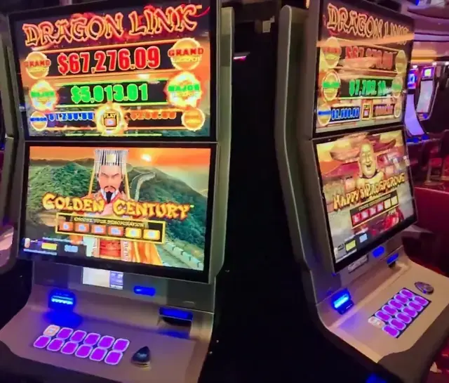 Dragon Link: Golden Century, Dragon Link: Happy & Prosperous cabinets in the Independence of the Seas walkthrough.