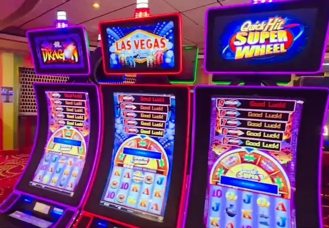 Quick Hit Super Wheel cabinets in the Independence of the Seas walkthrough.