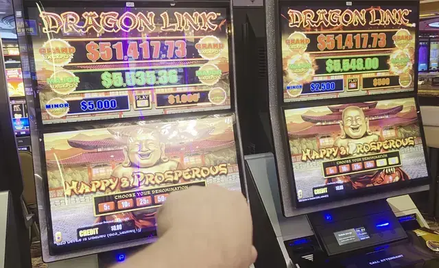 Dragon Link: Happy & Prosperous cabinets in the Radiance of the Seas walkthrough.