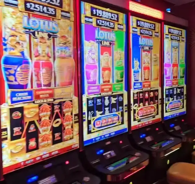 Lotus Link cabinets in the Allure of the Seas walkthrough.