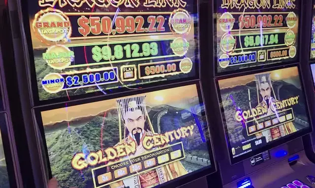 Dragon Link: Golden Century cabinets in the Freedom of the Seas walkthrough.