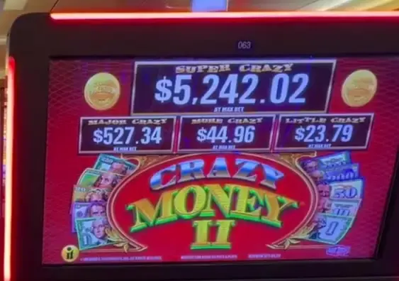 Crazy Money II machine cabinet visible in the credited ship casino walkthrough.