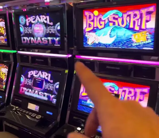 Pearl Dynasty, Big Surf, Bier Fest cabinets in the Navigator of the Seas walkthrough.