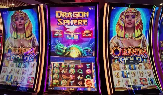 Cleopatra Gold, Dragon Sphere cabinets in the Brilliance of the Seas walkthrough.