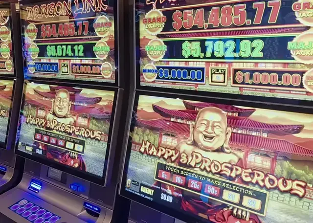 Dragon Link: Happy & Prosperous cabinets in the Harmony of the Seas walkthrough.