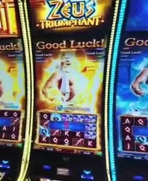 Zeus Triumphant titles on Celebrity Beyond slot cabinets