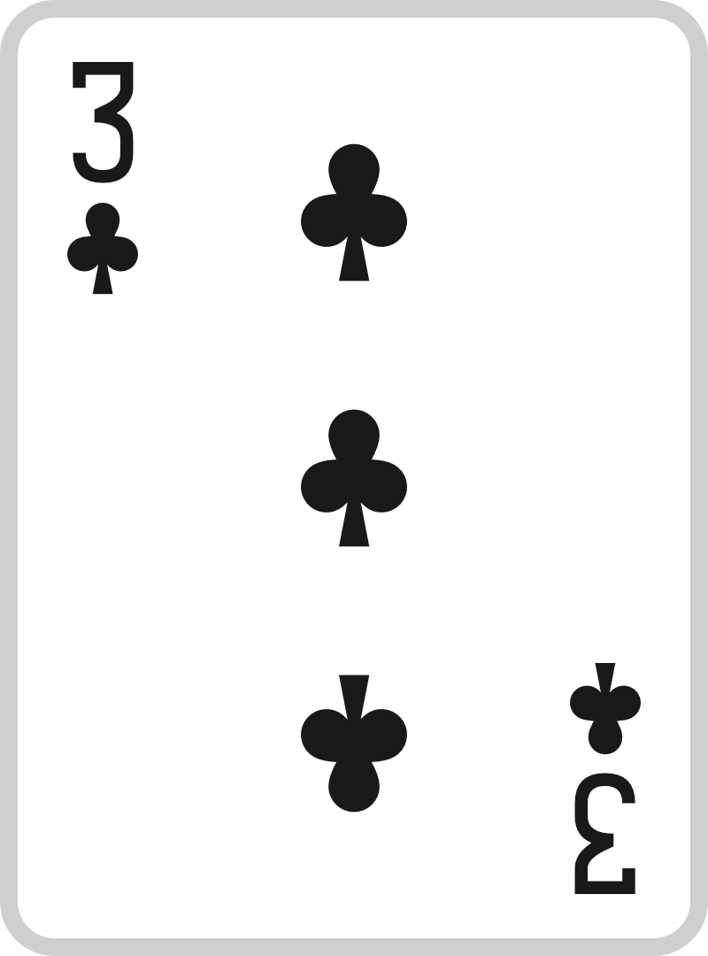 3 of clubs