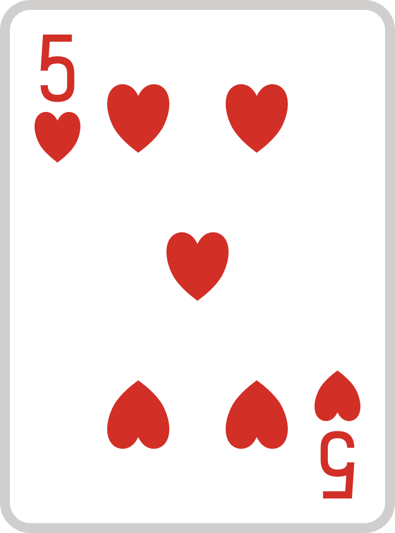5 of hearts