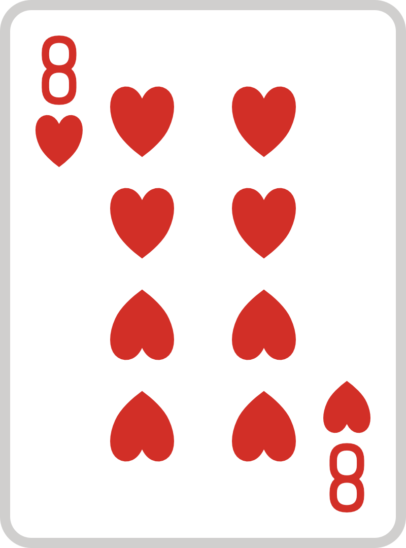8 of hearts