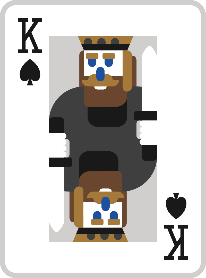 K of spades