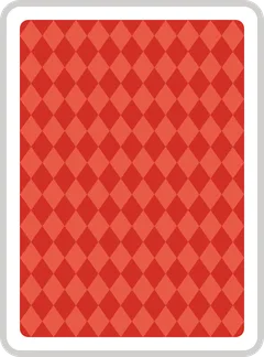 face-down card