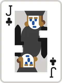 Jack of clubs