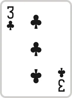 3 of clubs