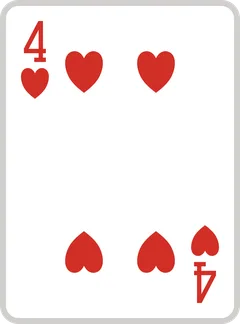 4 of hearts