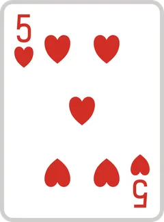 5 of hearts